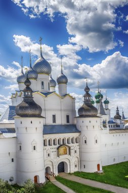 Rostov Kremlin Yaroslavl Oblastı Rusya altın yüzük