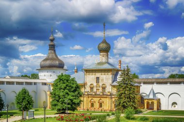 Rostov Kremlin Yaroslavl Oblastı Rusya altın yüzük