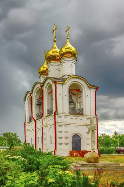Nikolaus kloster glockenturm kathedrale russland pereslawl saleski — Stockfoto