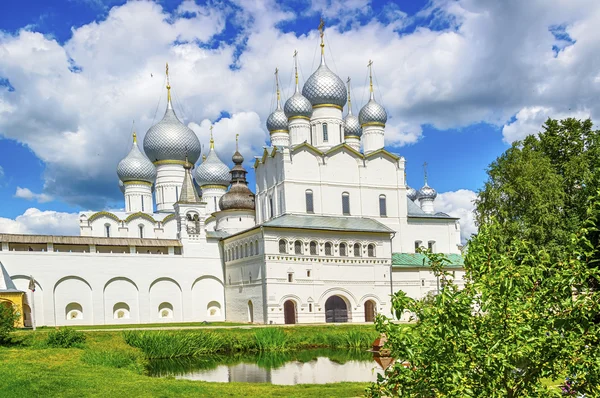 Rostov Kremlin Yaroslavl Oblastı Rusya altın yüzük — Stok fotoğraf