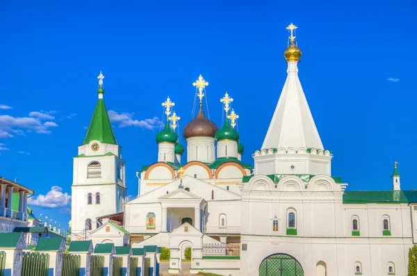 Rosja pechersky Wniebowstąpienia klasztor w Niżnym Nowogrodzie — Zdjęcie stockowe