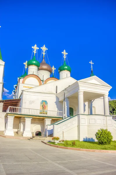 Rússia Mosteiro de ascensão de Pechersky em Nizhny Novgorod — Fotografia de Stock