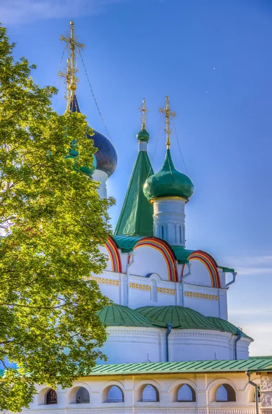 Rússia Mosteiro de ascensão de Pechersky em Nizhny Novgorod — Fotografia de Stock