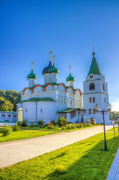 Russia Pechersky ascension monastery in Nizhny Novgorod — Stock Photo, Image