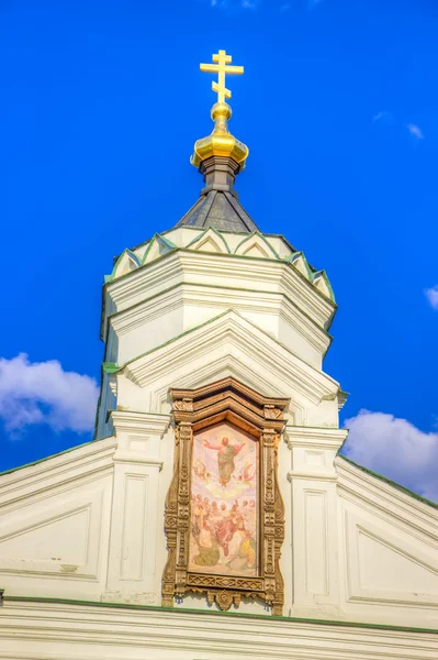 Rússia Mosteiro de ascensão de Pechersky em Nizhny Novgorod — Fotografia de Stock