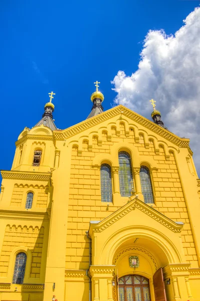 Katedrála Alexandra Něvského Nižněnovgorodské oblasti Ruska — Stock fotografie