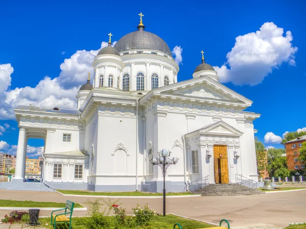 Katedrála Spasitele Nižnij novgorod, Rusko — Stock fotografie