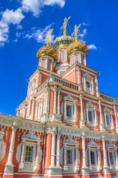 Stroganov kyrkan nizhny novgorod Ryssland — Stockfoto