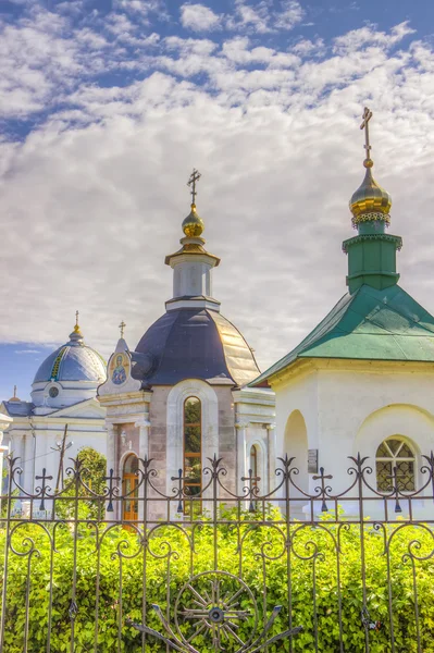 Klasztor Przemienienia Pańskiego Czeboksary Rosja — Zdjęcie stockowe