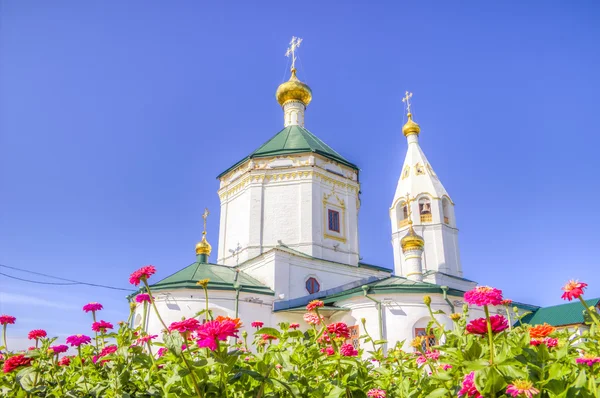 Russia Cheboksary Transfiguration convent — Stock Photo, Image