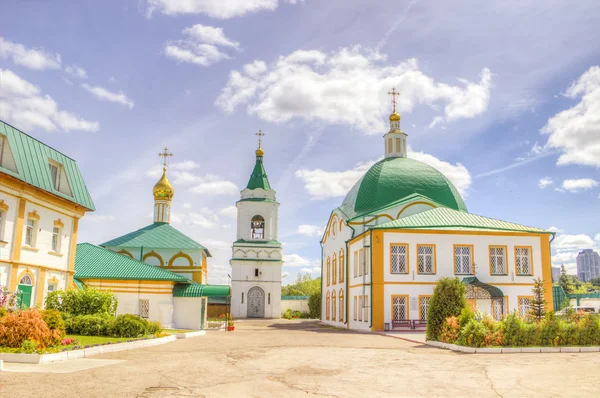 Santísima Trinidad monasterio Cheboksary Rusia Fotos de stock libres de derechos