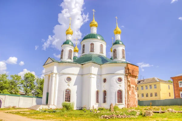 Rusia Monja de la Epifanía Iglesia Fedorovskaya Uglich —  Fotos de Stock