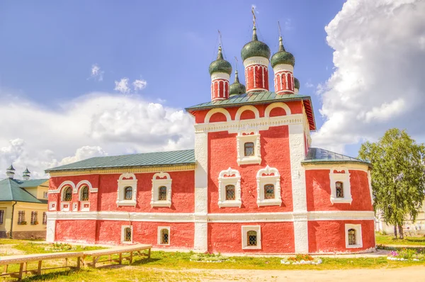 Russia Epifania convento Fedorovskaya Chiesa Uglich — Foto Stock