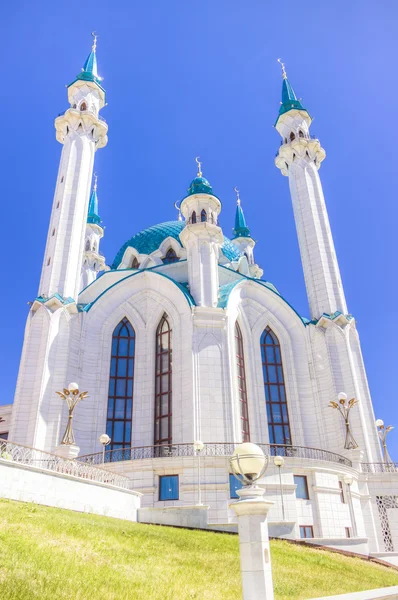 Kazan Ryssland moskén kul-sharif — Stockfoto