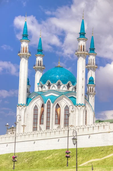Kazan Ryssland moskén kul-sharif — Stockfoto