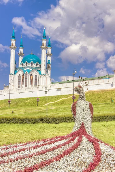 Kazan Russia mosque Kul Sharif — Stock Photo, Image