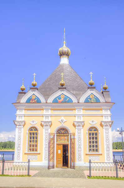 Russia Chapel  St. Nicholas Wonderworker  Rybinsk