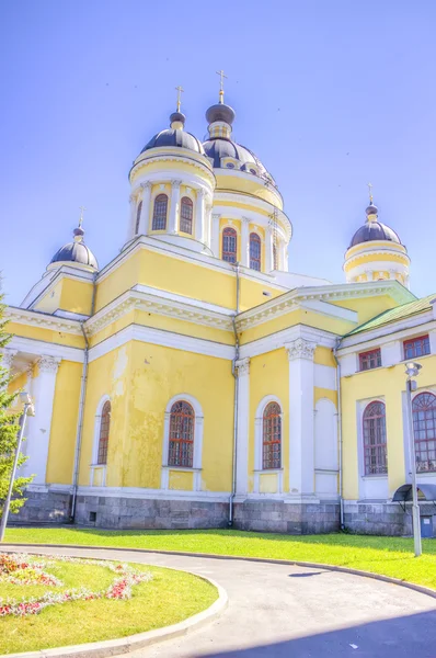 Спасо-Преображенский собор Рыбинска — стоковое фото