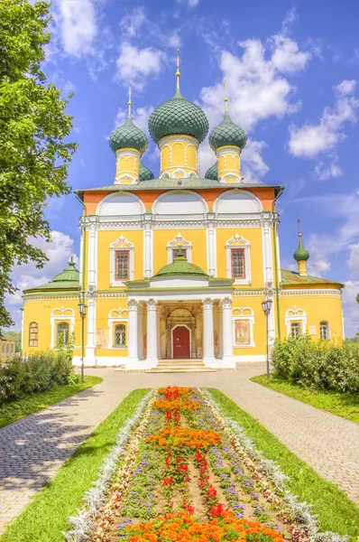 Rusia Catedral de Spaso-Preobrazhensky Uglich — Foto de Stock