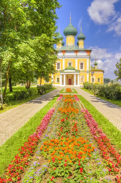 Rússia Catedral de Spaso-Preobrazhensky Uglich — Fotografia de Stock