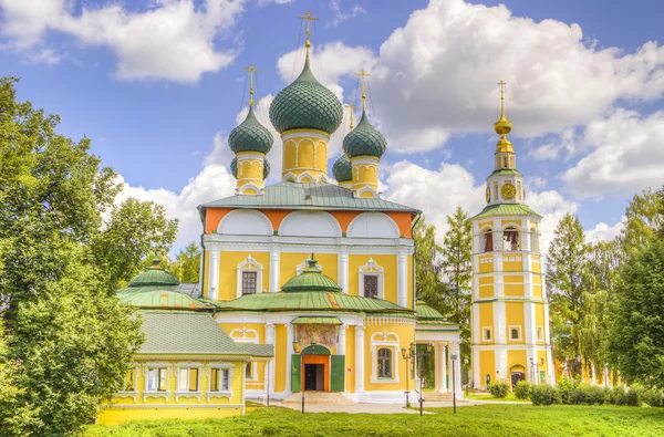 Rússia Catedral de Spaso-Preobrazhensky Uglich — Fotografia de Stock