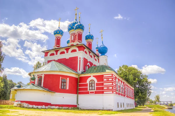 Rusland kerk tsarevitsj dmitry bloed Oeglitsj — Stockfoto