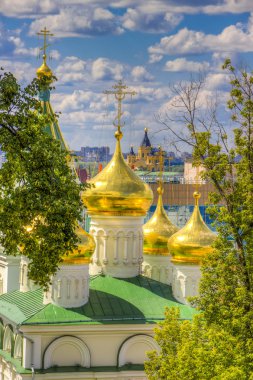 Top view  center  Nizhny Novgorod clipart