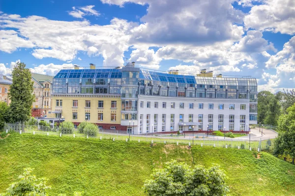 Top vista centro Nizhny Novgorod — Fotografia de Stock