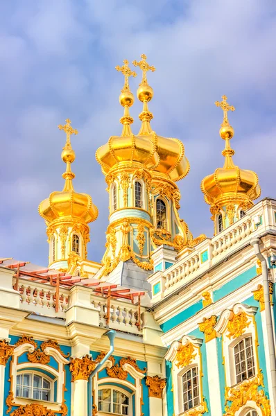 Palacio de Tsarskoye Selo Parque Catalina —  Fotos de Stock