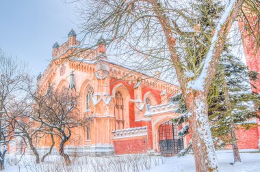 Peterhof Rusya İmparatorluk ahır kış 