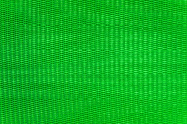 Geniş naylon yassı halatlar ile iplik dikişli