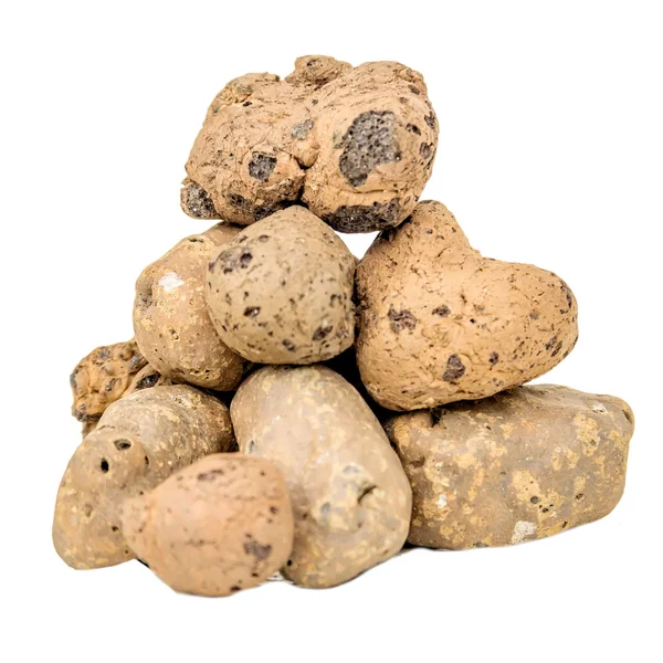 Hill clay balls isolated — Stock Image Hill clay balls isolated Stock Image
