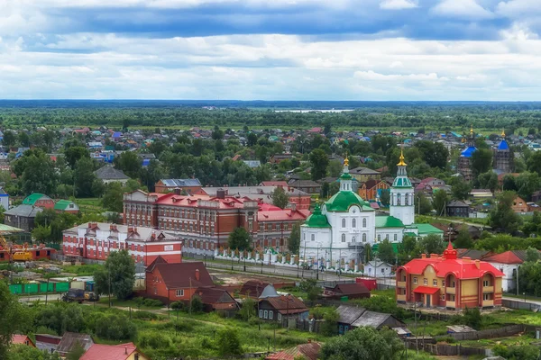 Iglesia Arcángel Miguel en Tobolsk centro vista superior —  Fotos de Stock