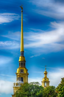Kulenin çan kulesi Peter ve Paul Katedrali, St. Petersburg