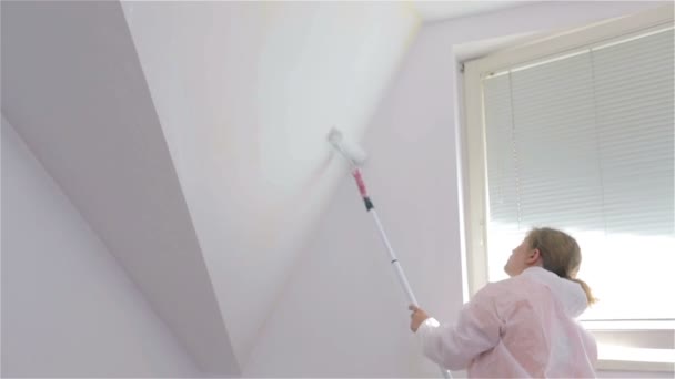 Mur Incliné De Femme Peinture Vidéo Bafan4u 64602207