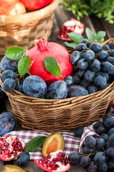 Свежие осенние фрукты — стоковое фото