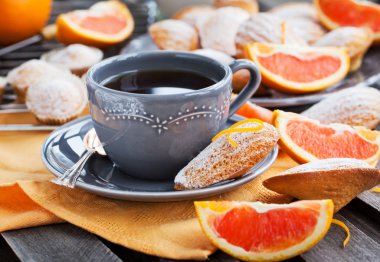 Taze turuncu kurabiye kurabiye