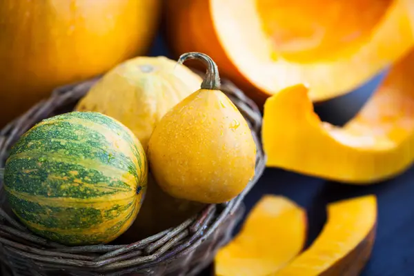 Fresh pumpkins — Stock Photo, Image