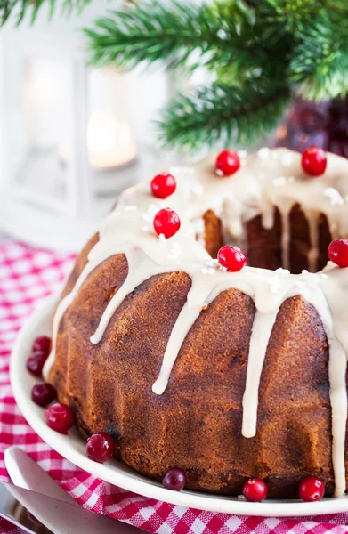 Holiday bundt cake — Stockfoto