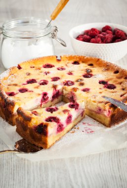 Ev yapımı kiraz creamcheese pasta