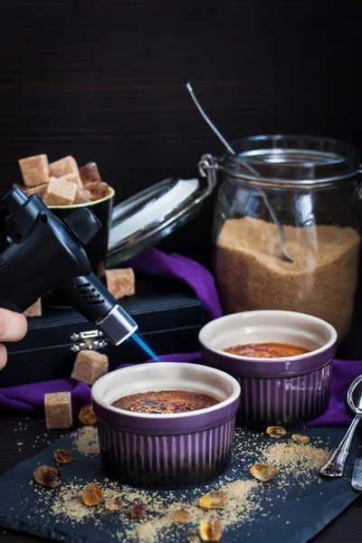 Creme brulee ile Gaz brülörlü