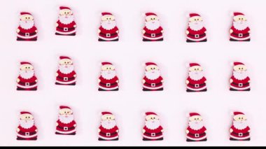 Noel Baba Clouse beyaz temaya geçti. Hareketi durdur