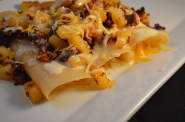 Tavuk Chorizo Meksika böreği