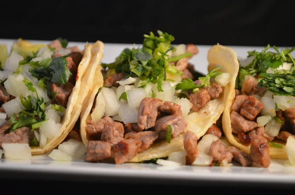 Bife Taco Jantar — Fotografia de Stock