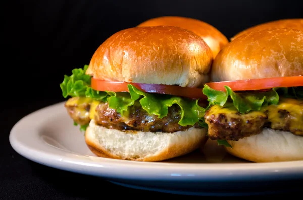 Hamburger Sliders — Stock Photo, Image