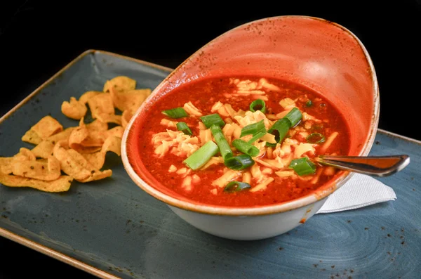 Chili y patatas fritas del suroeste — Foto de Stock