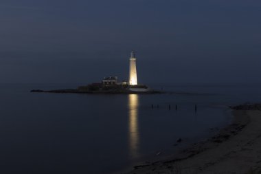 St Marys Adası'nda Whitley Bay
