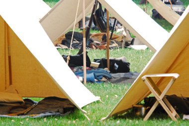 iç savaş dönemi çadır