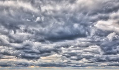 HDR background of a cloudscape for compositions clipart