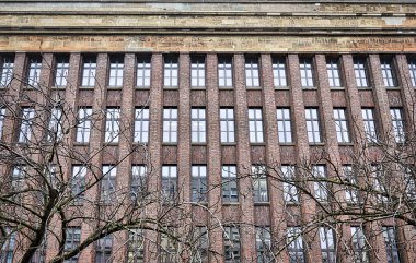 HDR çekim Berlin Mitte içinde eski bir cephe
